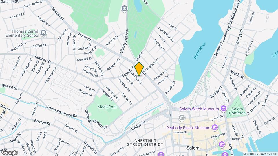 32 Buffum St Map and Location Details