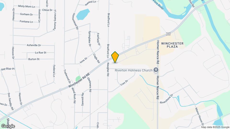 The Winchester Mapa y Detalles de la Ubicación