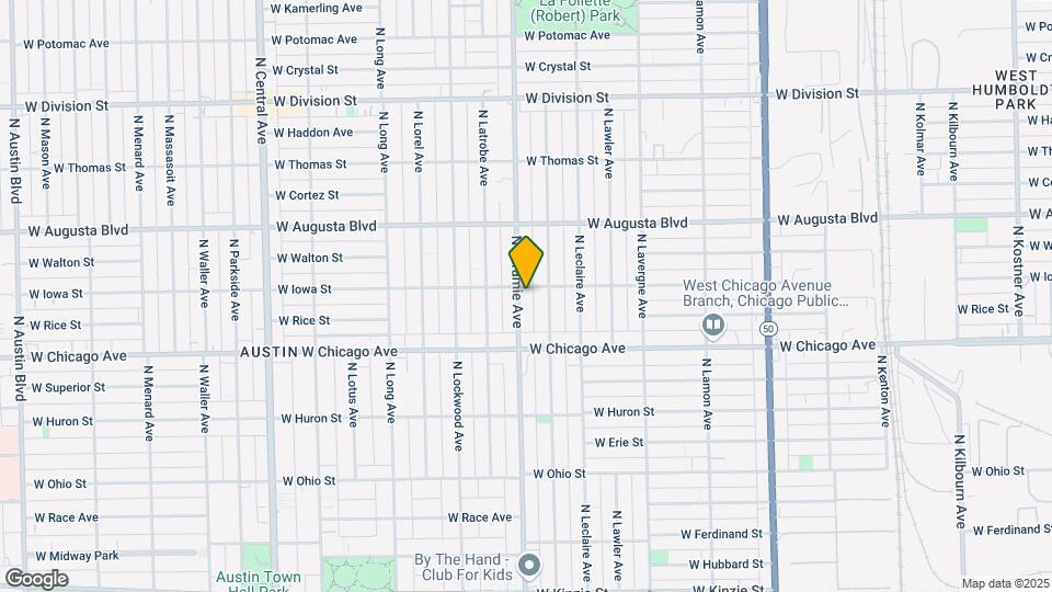 849 N Laramie Ave, Unit Marin Property 1 Mapa y Detalles de la Ubicación