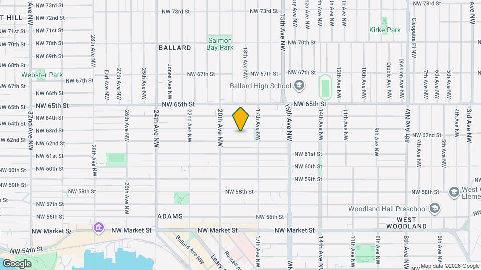 1733 NW 63rd St Map and Location Details