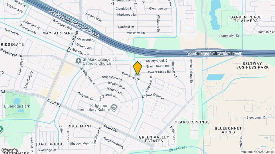 15810 Boonridge Rd Map and Location Details