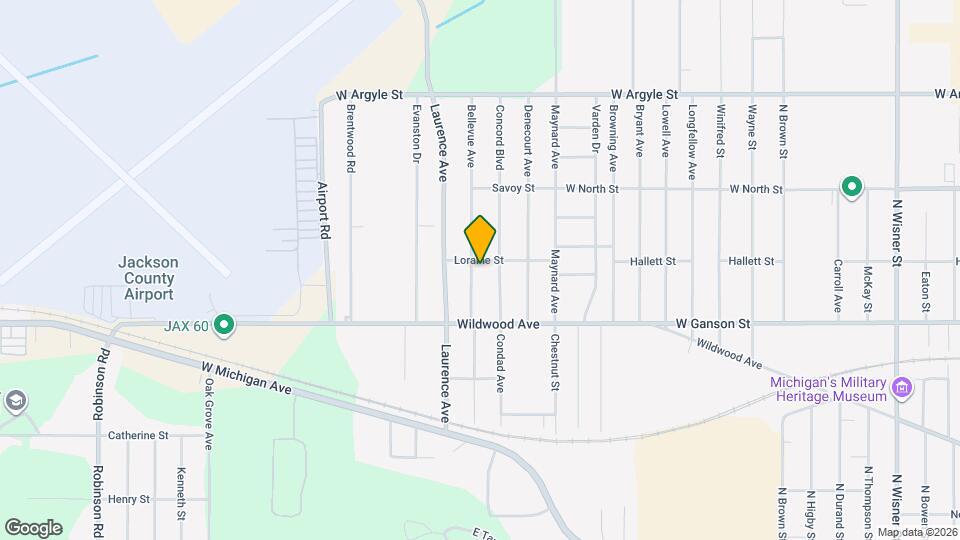 727 Bellevue Ave Mapa y Detalles de la Ubicación