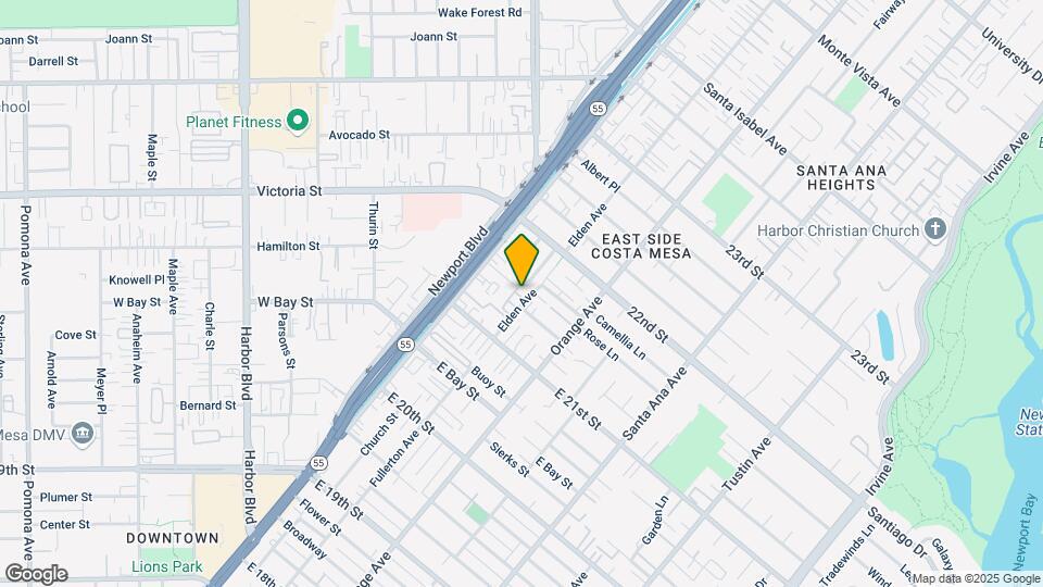 2137 Elden Ave Mapa y Detalles de la Ubicación