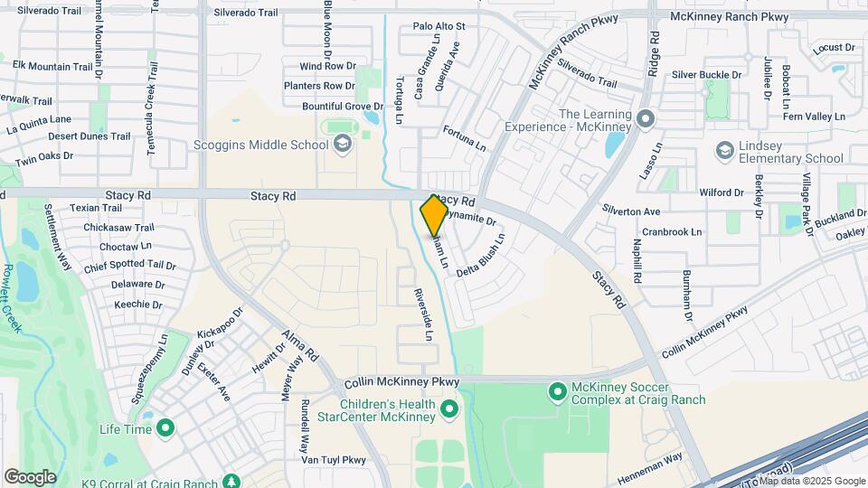5112 Basham Ln Map and Location Details