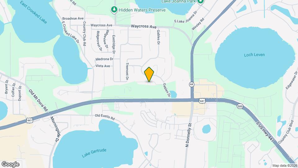 2486 W Moonlight Ln Mapa y Detalles de la Ubicación