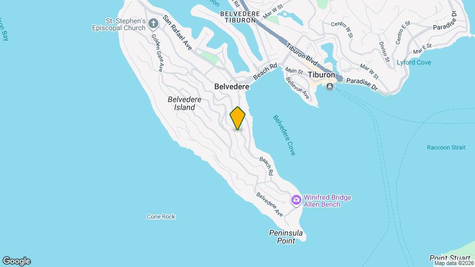 172 Bella Vista Ave Mapa y Detalles de la Ubicación