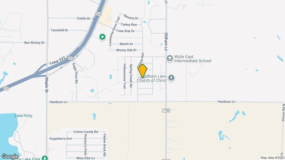 818 Running Water Trail Map and Location Details