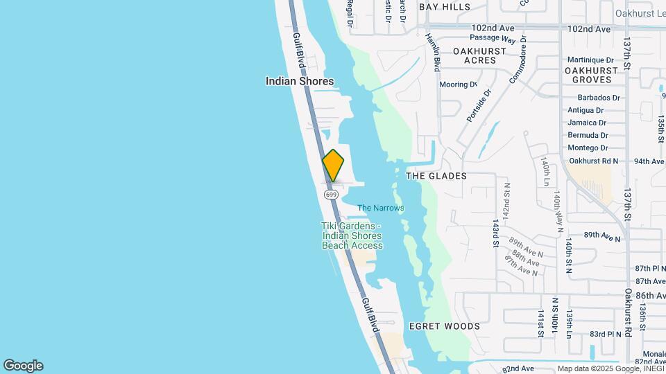 19651 Gulf Blvd Map and Location Details