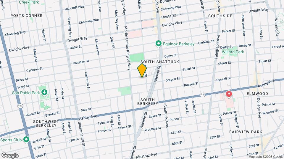 1934 Stuart St Mapa y Detalles de la Ubicación
