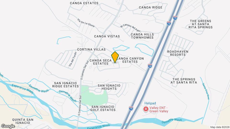 1520 W Calle Del Ducado Mapa y Detalles de la Ubicación