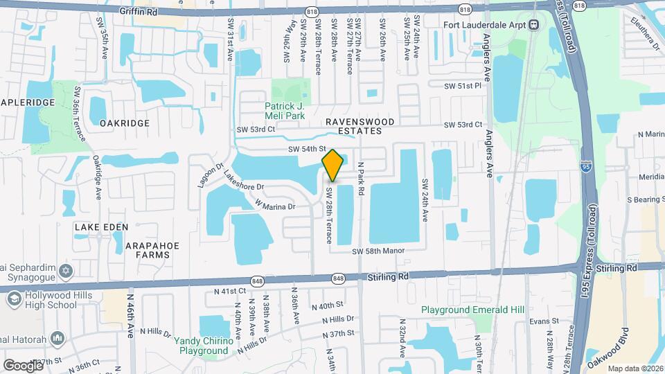5506 SW 28th Terrace Map and Location Details
