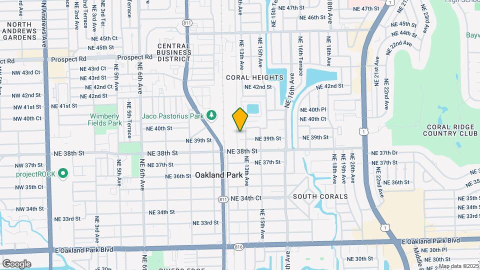 1273 NE 39th St Map and Location Details