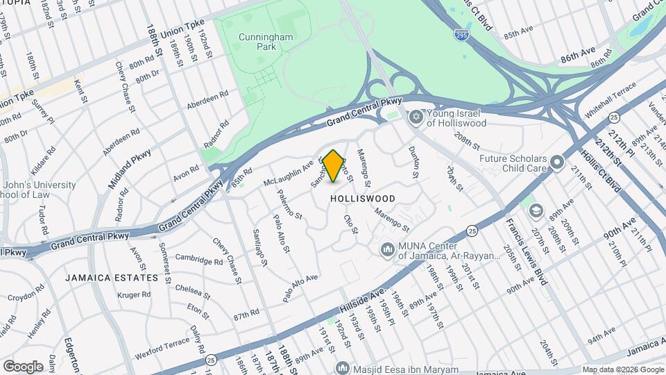 196-15 Como Ave Map and Location Details