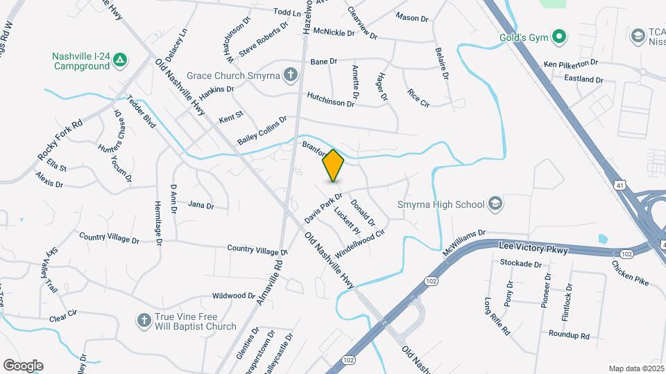 103 Kentwell Dr Map and Location Details