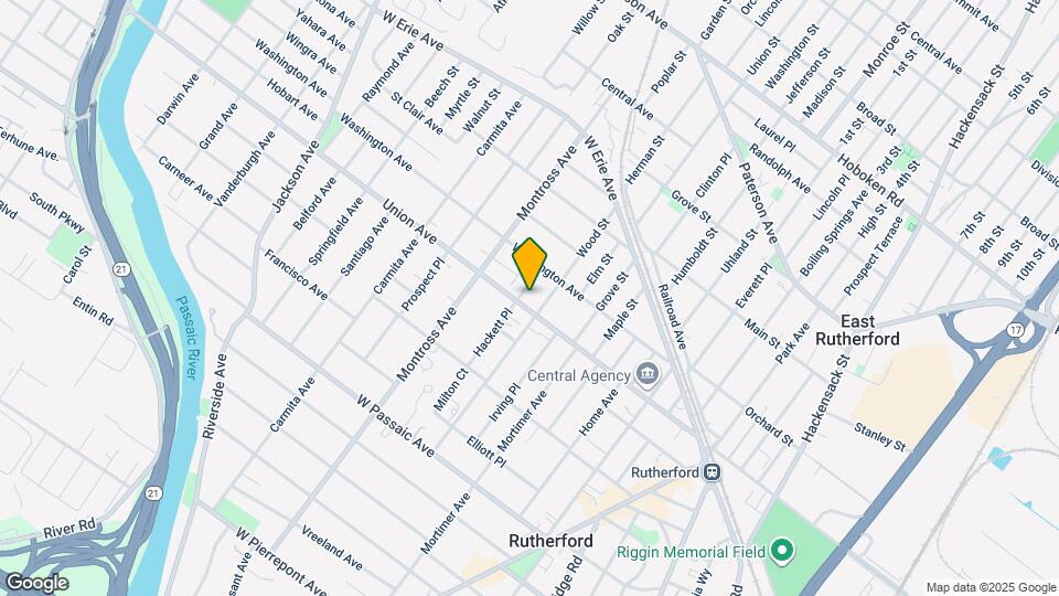 176 Union Ave Map and Location Details