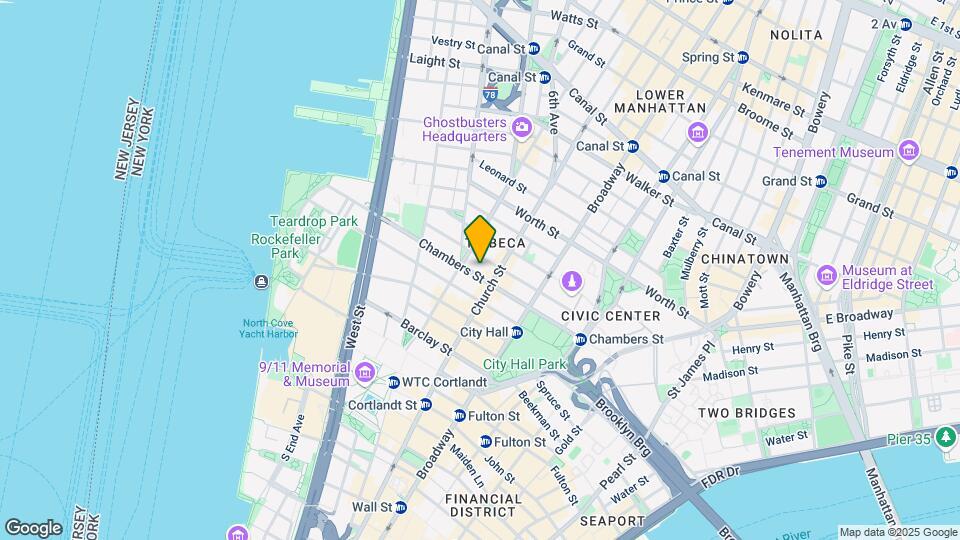 119 Chambers St. Mapa y Detalles de la Ubicación