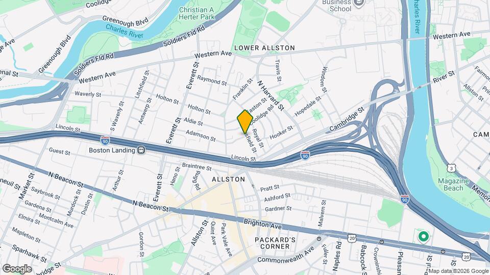 4 Alcott St, Unit 2 Mapa y Detalles de la Ubicación