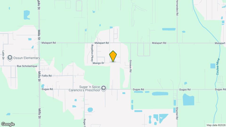 406 Mango Dr Mapa y Detalles de la Ubicación