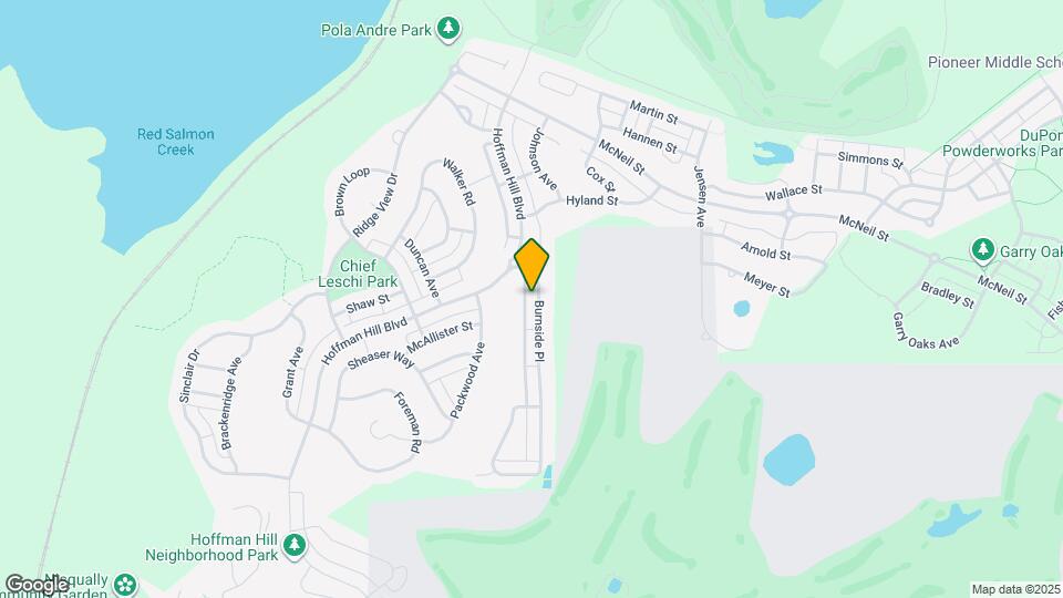 1653 Burnside Pl Map and Location Details