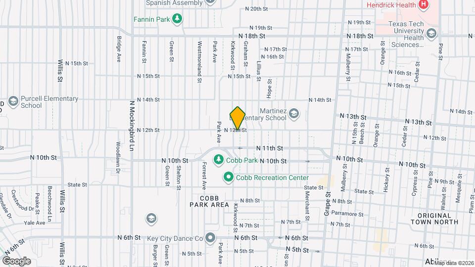 1149 Kirkwood St Map and Location Details