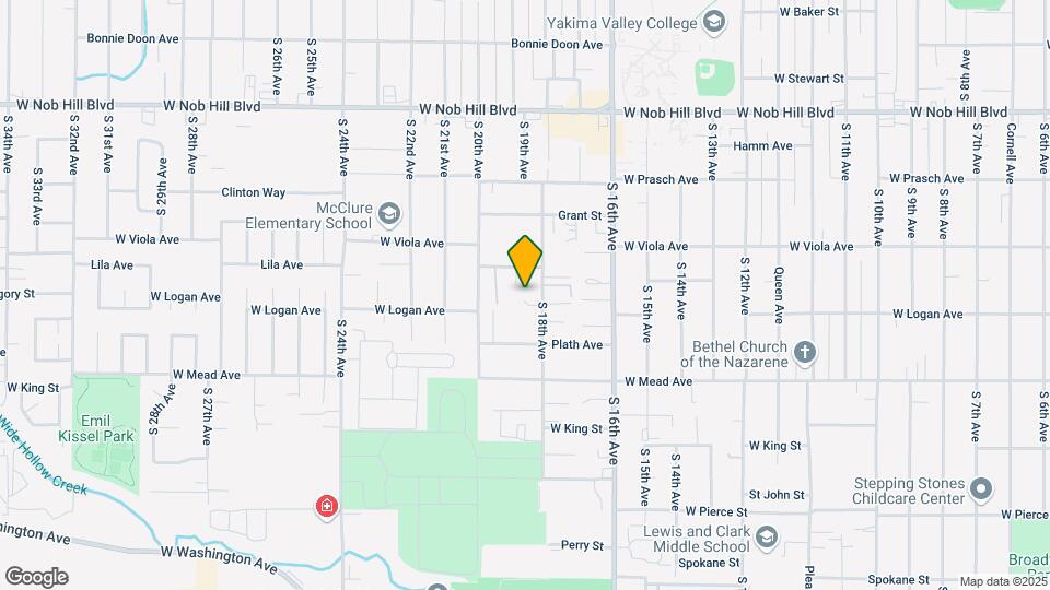 1322 S 18th Ave Map and Location Details