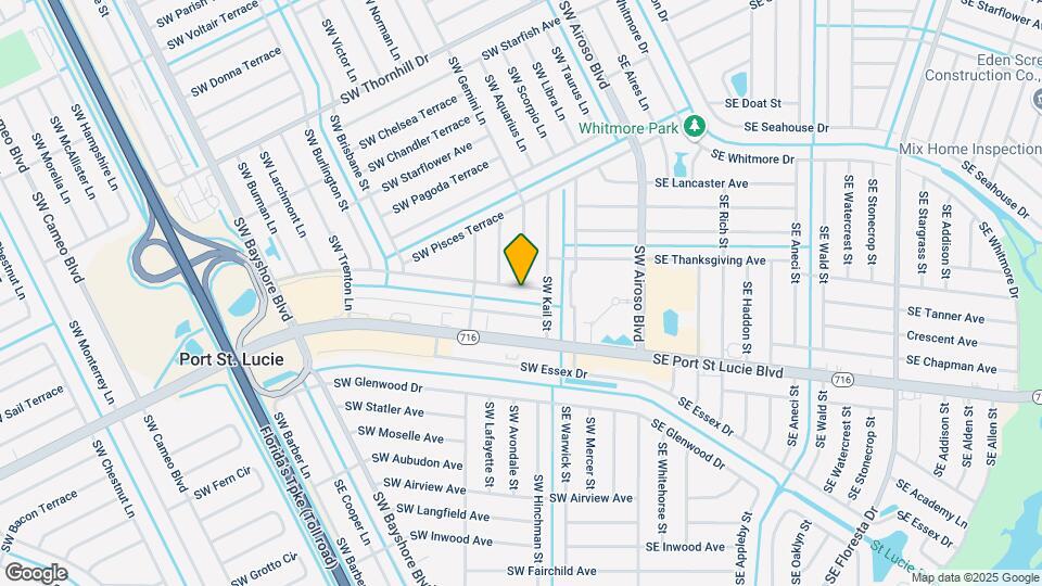 132 SW Crescent Ave Map and Location Details