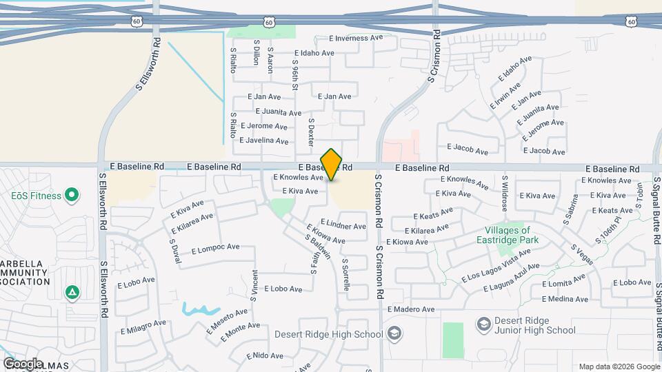 2031 S Alicia Map and Location Details