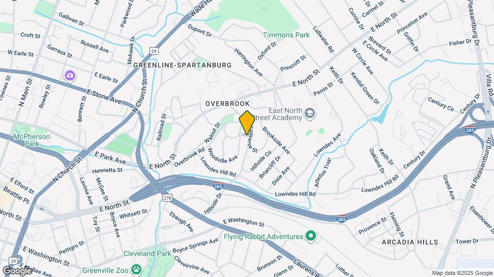 16 Converse St Map and Location Details