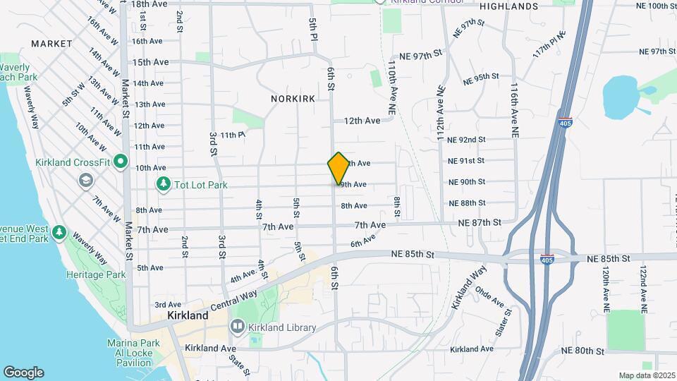 603 9th Ave Map and Location Details