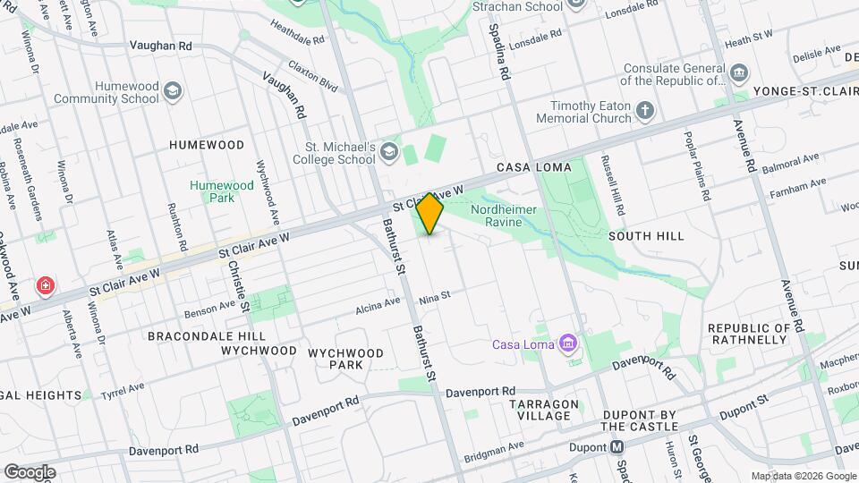 19 Melgund Rd Map and Location Details