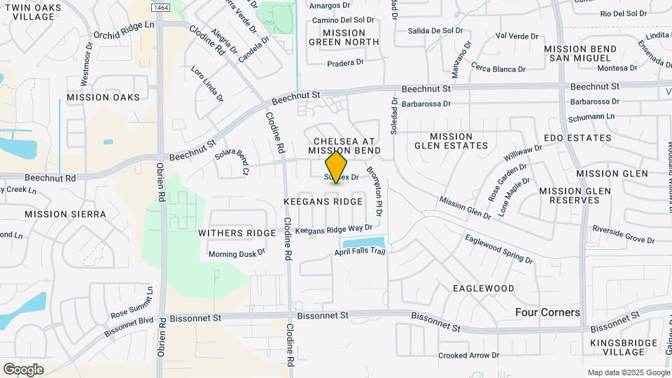 16642 Chinn Ridge Ln Map and Location Details