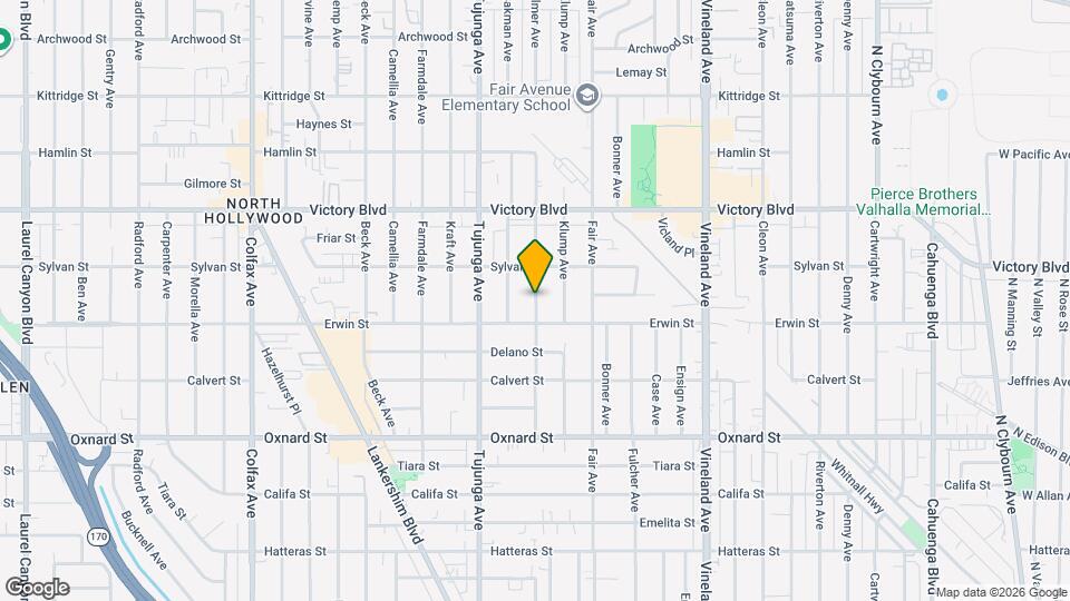 6221 Elmer Ave Map and Location Details