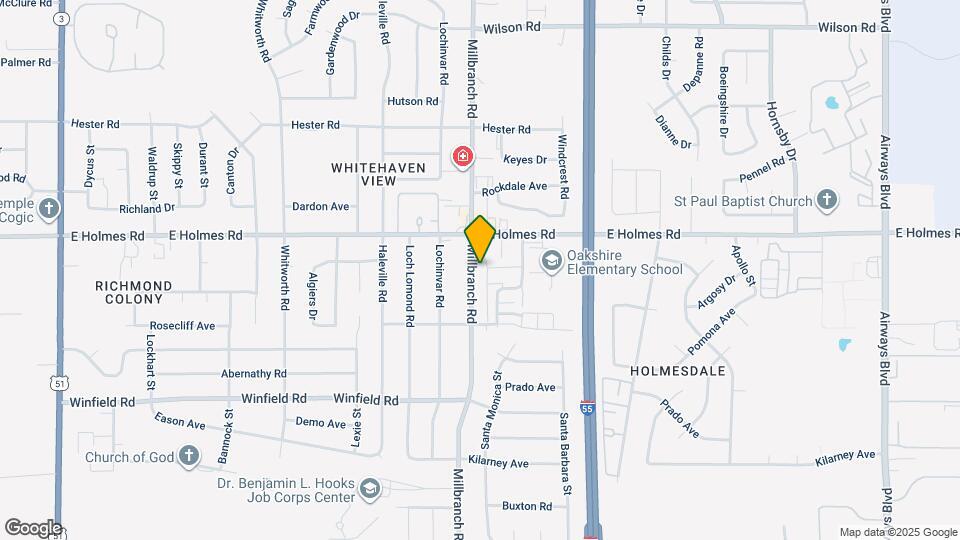 5246 Millbranch Rd Map and Location Details