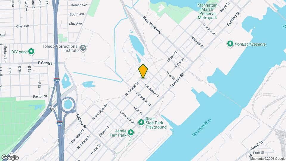 518 Sandusky St Map and Location Details