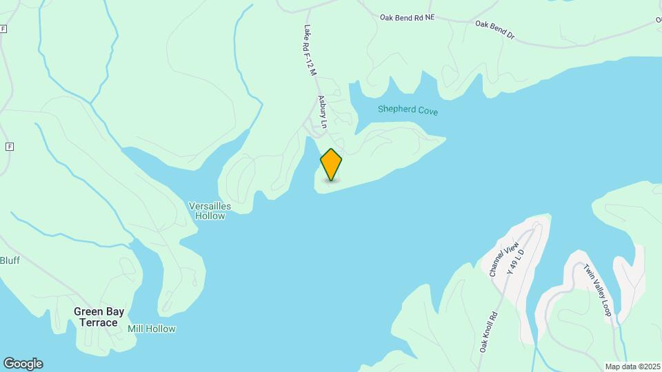 201 Shady Ozark Ln Mapa y Detalles de la Ubicación