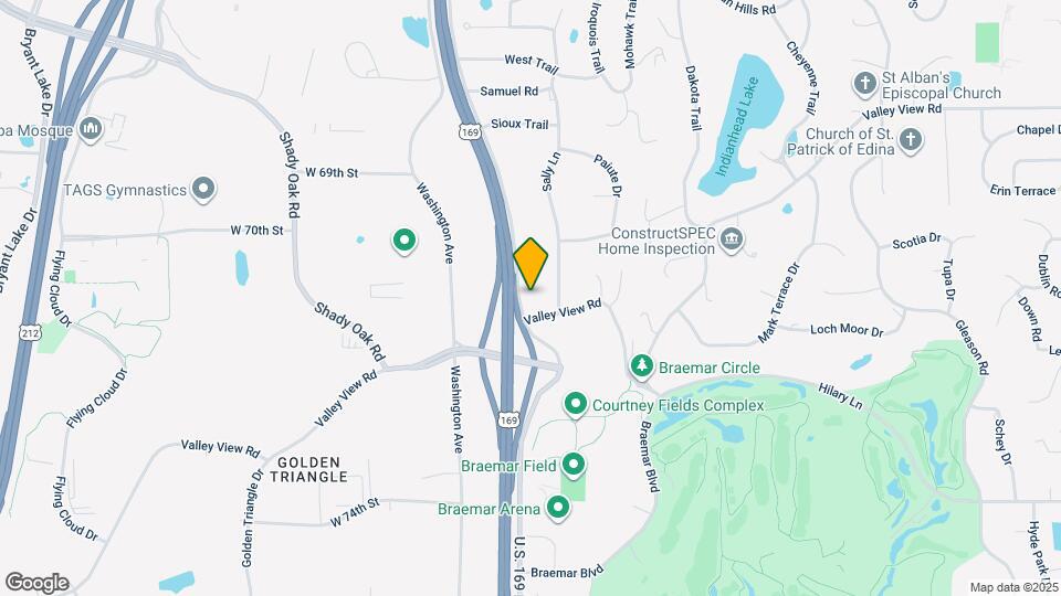 7021 McCauley Trail S Map and Location Details