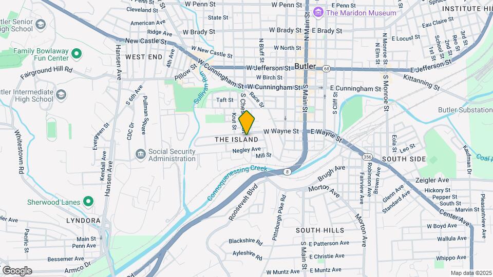340 Virginia Ave, Unit 3 Map and Location Details