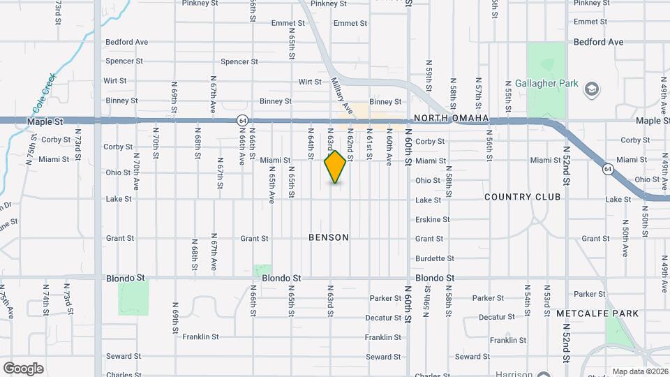 2515 N 63rd St Map and Location Details