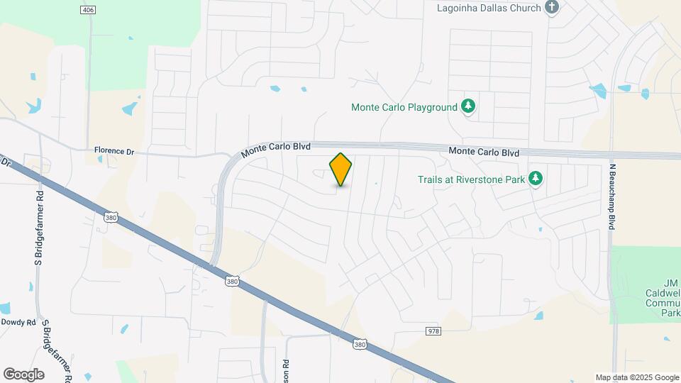 1205 Savannah Ridge Dr Map and Location Details