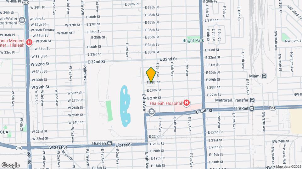 442 E 29th St Map and Location Details