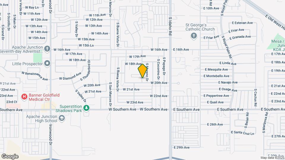 1985 S Plaza Dr Map and Location Details