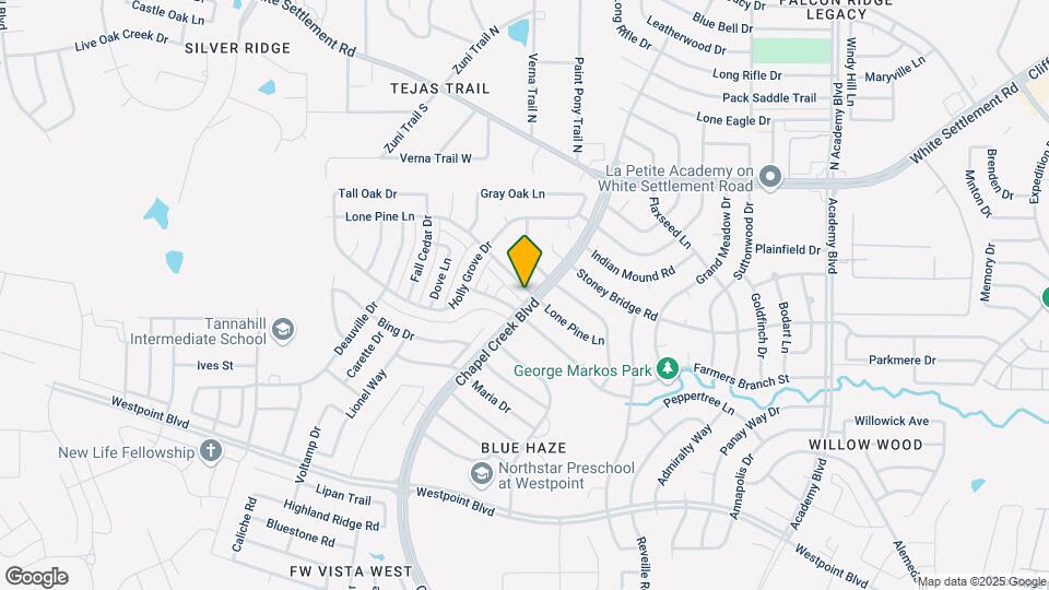10303 Lone Pine Ln Map and Location Details
