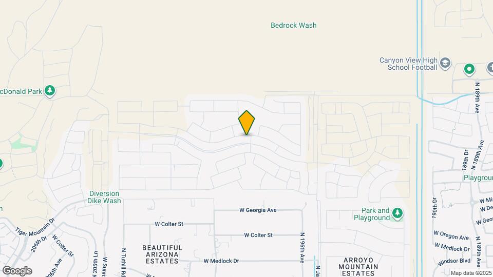 19715 W Badgett Ln Map and Location Details