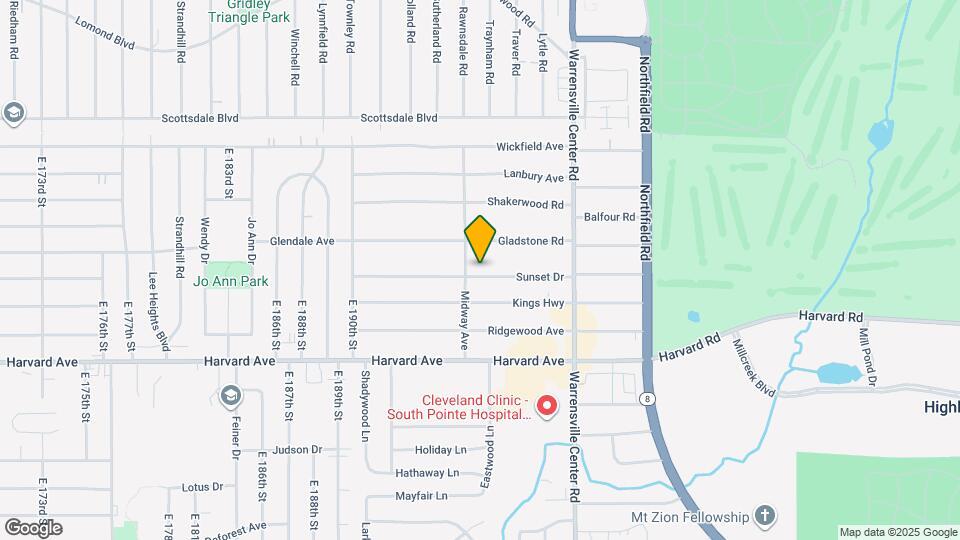 19719 Sunset Dr Map and Location Details