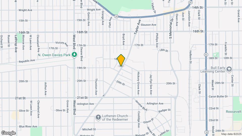 1846 Taylor Ave-Unit -1846 Map and Location Details