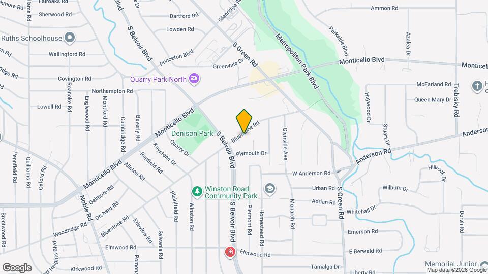 4222 Bluestone Rd Map and Location Details