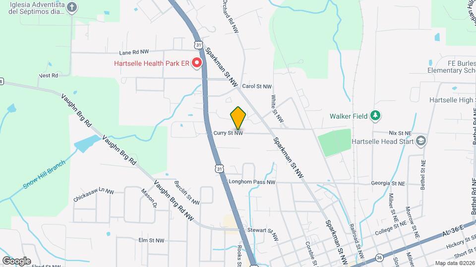 710 Curry St NW Map and Location Details