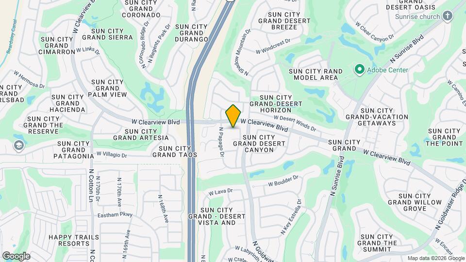 16431 W Boulder Vista Dr, Unit ID1385843P Map and Location Details