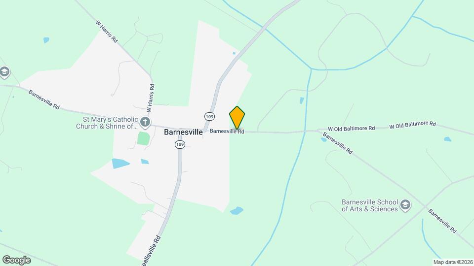 17700 Barnesville Rd Map and Location Details