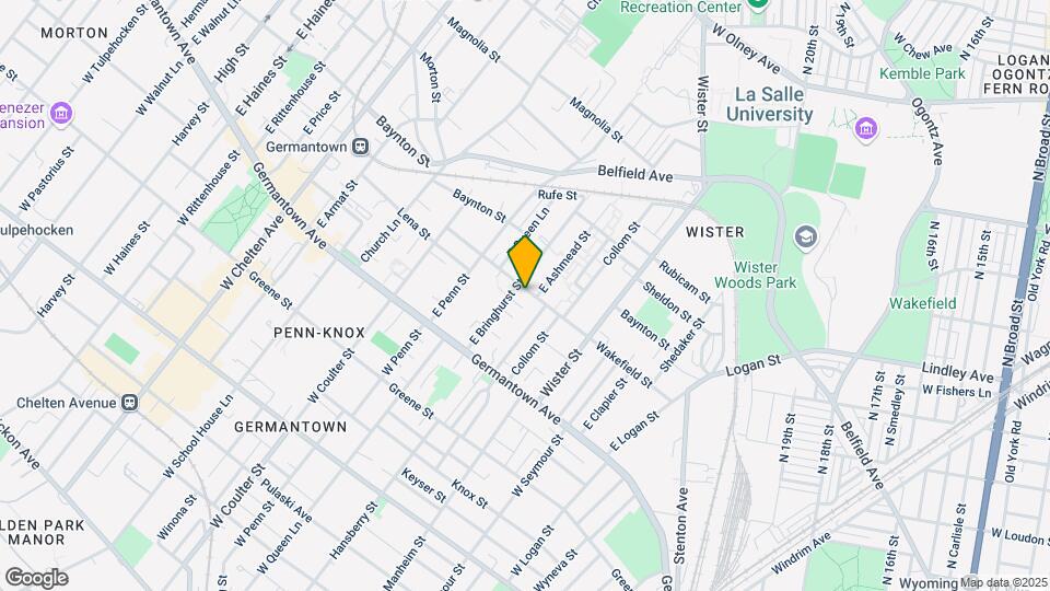 5226 Wakefield St Map and Location Details